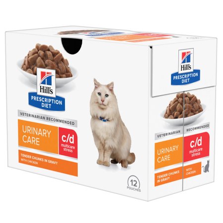 Hill’s Prescription Diet Feline c/d Urinary Stress kura 12 x 85 g