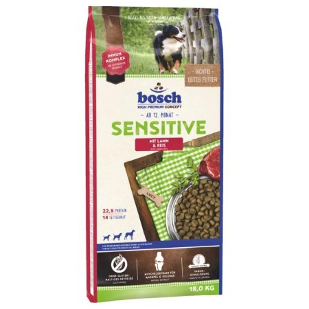 Bosch Sensitive Lamb & Rice 15 kg (EXPIRÁCIA 04/2026)