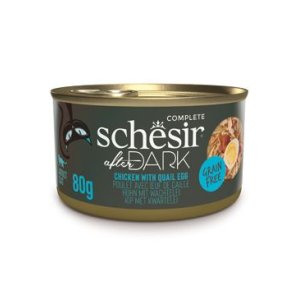 Schesir Cat konz. After Dark Wholefood kurá/vajcia 80g