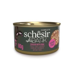 Schesir Cat konz. After Dark Wholefood kurá/šunka 80g