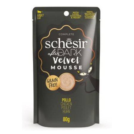 Schesir Cat vrecko After Dark Velvet Mousse kura 80g