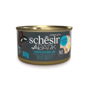Schesir Cat konz. After Dark Paté kurá/vajcia 80g