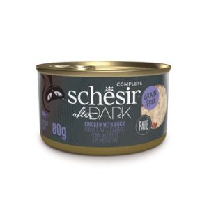 Schesir Cat konz. After Dark Paté kurá/kachňa 80g