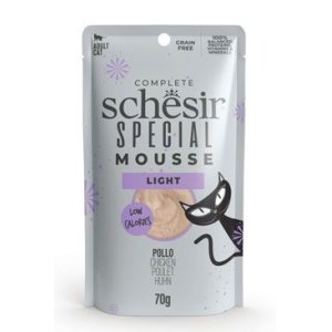 Schesir Cat sáček Special Mousse Light kurá 70g