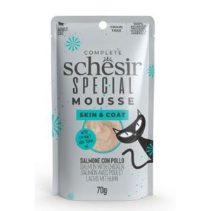 Schesir Cat sáček Special Mousse Skin&Coat los/kur 70g