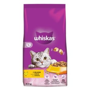 Whiskas granules kuracím 3,8 kg