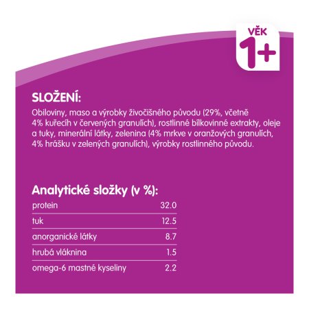 Whiskas granules kuracím 3,8 kg