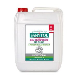 Sanytol dezinfekčný gél na ruky Professional 5 l kanister