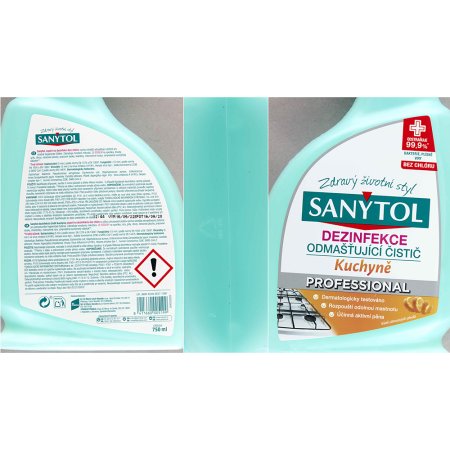Sanytol čistič kuchyne Professional 750 ml