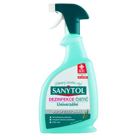 Sanytol univerzálny čistič Professional eukalyptus 750 ml