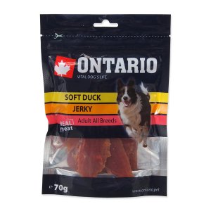 ONTARIO pochúťka Soft Duck Jerky 70g