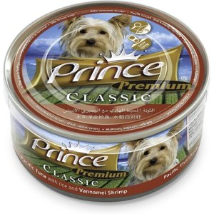 Prince Premium Dog Vannamei Shrimp (Pacific Tuniak a Ryžou) 170 g