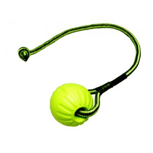 PROFIZOO Loptička FOAM so šnúrkou malý (7 mm x 48 cm) žltá