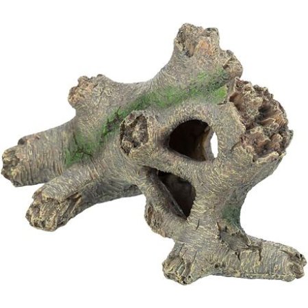 Peň stromu do terária / akvária, polyesterová živica, 21 cm