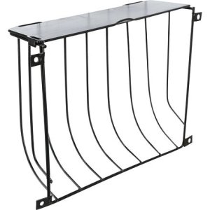 Trixie Jasle na seno s vekom, na naskrutkovanie, 22 × 16 × 6 cm, lakovaný kov, čierna