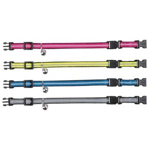 Trixie Reflexný obojok pre mačky, dve spony pre väčšiu bezpečnosť