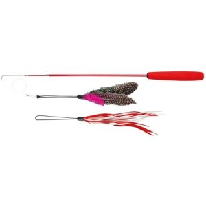 Trixie Teleskopická tyč s hračkou pre mačky 40-98 cm