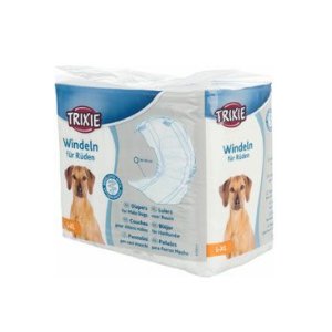 Trixie Papierové plienky pre psov (12 ks/bal.) 60-80 cm