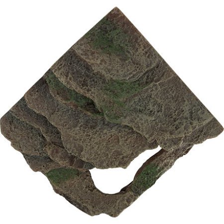 Rohová skala s jaskyňou - dažďový prales 14x11x14 cm