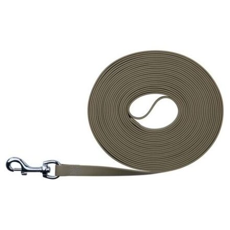 Trixie Easy Life trekové vodítko PVC 15,00 m/17 mm, taupe-šedé - DOPREDAJ