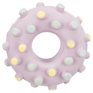 Trixie MINI latexový krúžok so špuntíkmi 8 cm