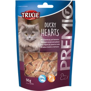 Trixie Premio HEARTS light- srdiečka z kačacích pŕs a lososa 50g