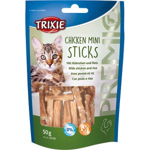 Trixie Premio MINI STICKS - mini tyčinky kuracie s ryžou 50 g