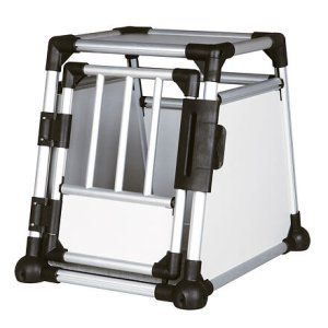 Trixie Transportná klietka - hliníkový rám, pevné panely 48x57x64 cm