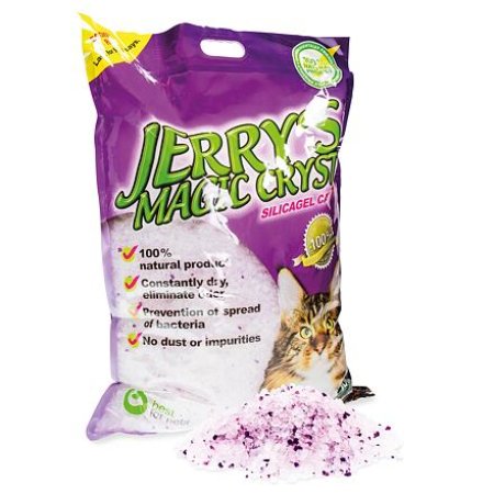 Kočkolit Jerrys Magic Crystals 16l Levanduľa