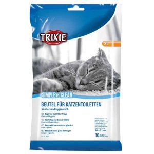 Trixie Vrecká pre mačacie WC XL: 56 x 71 cm, 10 ks