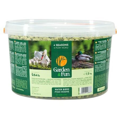 GARDEN FUN krmivo pre vodné vtáky kýblik 1,2 kg