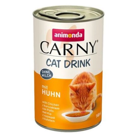 Carny Cat Drink nápoj pre mačky s kuracím mäsom 140 ml