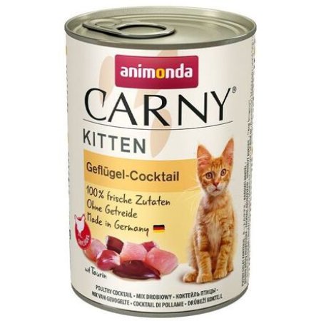 ANIMONDA konzerva CARNY Kitten - hydinový koktail 400g