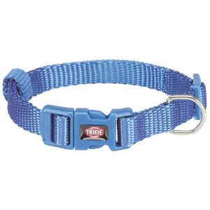 Trixie Obojok PREMIUM, kráľovská modrá 22-35 cm/10 mm