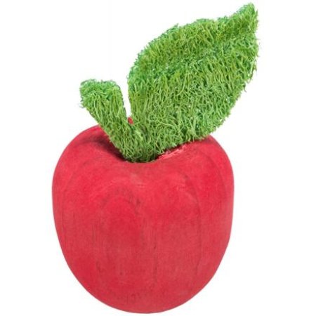 Jablko, hračka pre hlodavce, ø 5.5 × 9 cm
