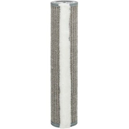 Stĺpik so sisalovým kobercom, ø 9 × 38 cm, sivá
