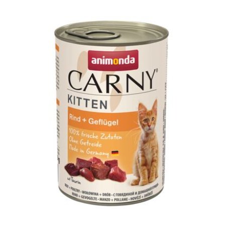 ANIMONDA konzerva CARNY Kitten - hovädzie + hydina 400g