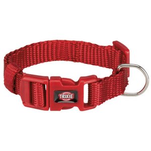 Trixie Obojok PREMIUM, červený 15-25 cm/10 mm