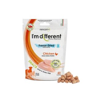 Aj’M DIFFERENT SNACK kura - mrazom sušená maškrta, 40 g