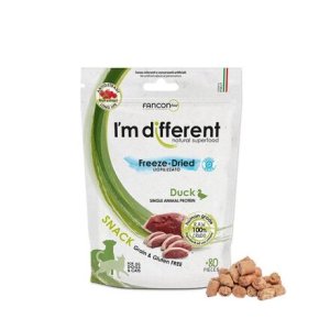 Aj’M DIFFERENT SNACK kačica - mrazom sušená maškrta, 40 g