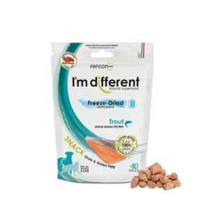 Aj’M DIFFERENT SNACK pstruh - mrazom sušená maškrta, 40 g