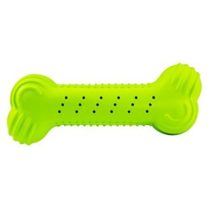 Chrúpacia kosť prírodná guma 18 cm HipHop