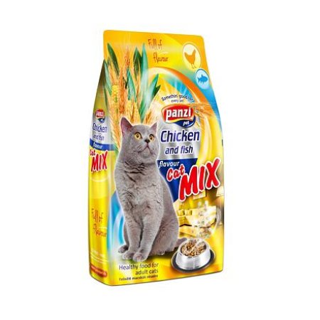 Panzi Cat Mix Chicken, Fish 10 kg kuracie+ryba granule pre mačky