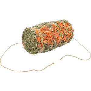 Trixie Natur Snack - závesný valček sena s hráškom a mrkvou, 250g
