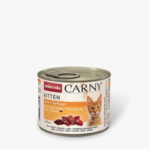 ANIMONDA konzerva CARNY Kitten - hovädzie, hydinové 200g