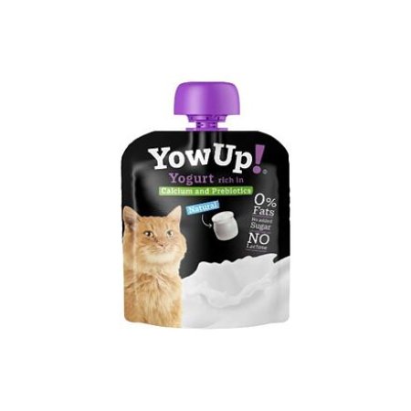 YOWUP! jogurtové vrecko PREBIOTICS pre mačky, 85 g