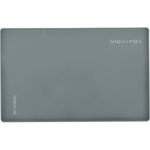 BE NORDIC prestieranie, silikón, šedá 60 x 40 cm