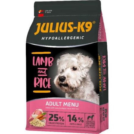 JULIUS K-9 HighPremium ADULT Hypoallergenic LAMB&Rice 12 kg