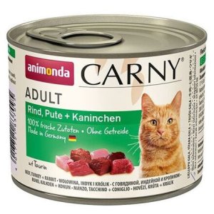 ANIMONDA konzerva CARNY Adult - morka, králik 200g