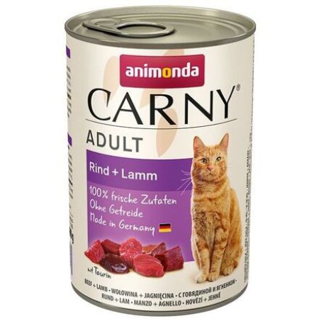 ANIMONDA konzerva CARNY Adult - hovädzie, jahňacie 400g